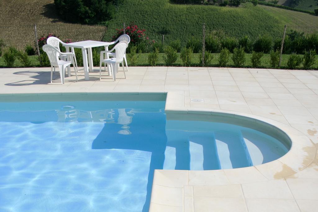 Agriturismo Fara Hotell Montegiorgio Eksteriør bilde